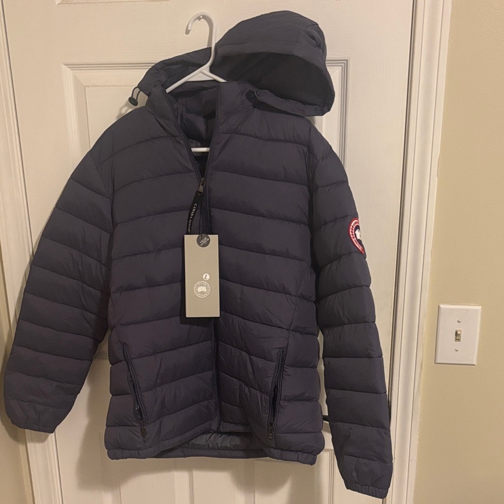 Canada Goose Dark Blue Puffer Jacket